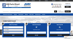Desktop Screenshot of gmpartsdirect.com